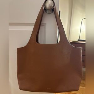 Cuyana leather system tote